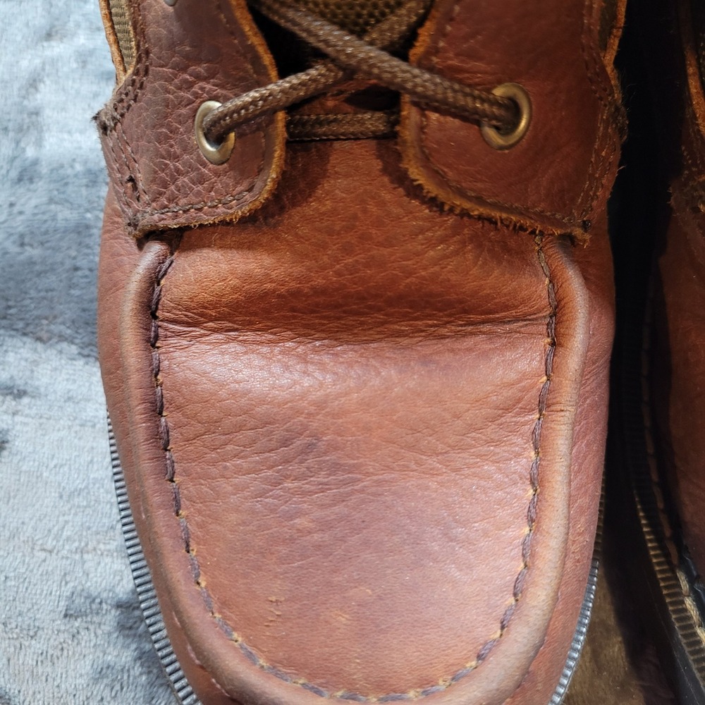 Gander Mountain Mens Waterproof Leather Canvas Hunting Field Boots Size 8 - Picture 14 of 16